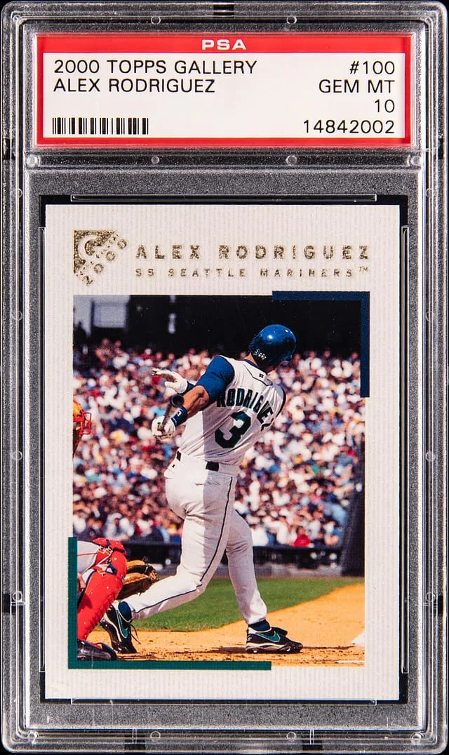 2000 Topps Alex Rodriguez Gallery #100 card image