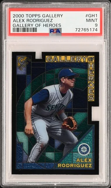 2000 Topps Alex Rodriguez Gallery of Heroes #GH1 card image