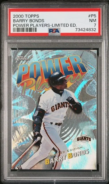 2000 Topps Barry Bonds Power Players Limited Edition #P5 card image