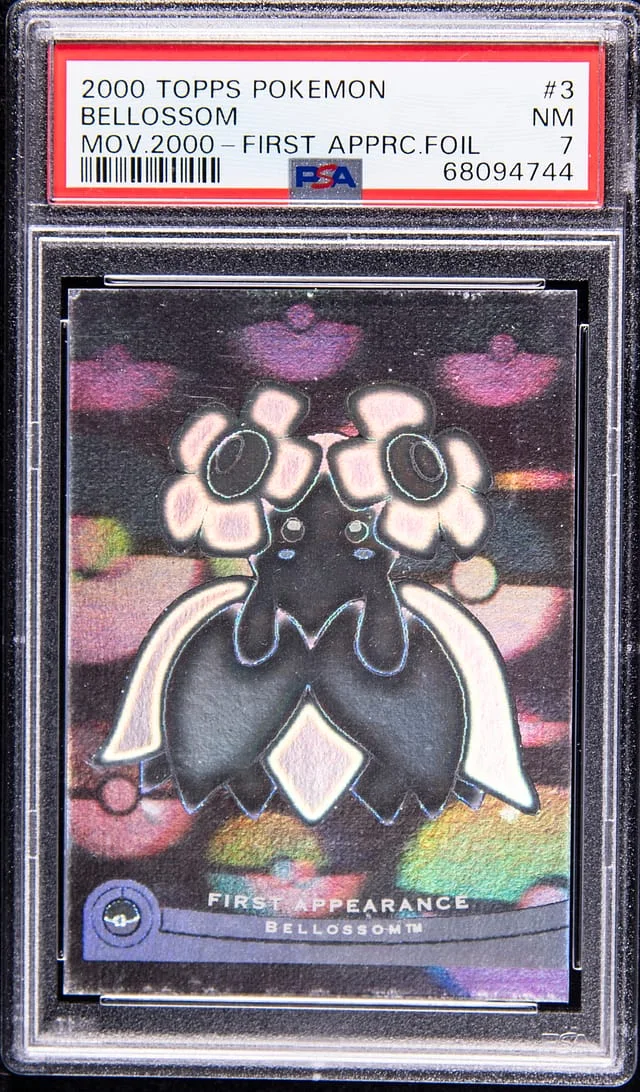 2000 Topps Bellossom Pokemon The Movie 2000 First Appearance Foil #3 card image