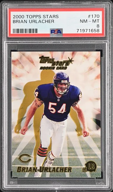 2000 Topps Brian Urlacher Stars #170 card image