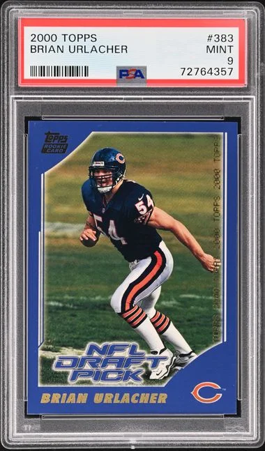 2000 Topps Brian Urlacher #383 card image