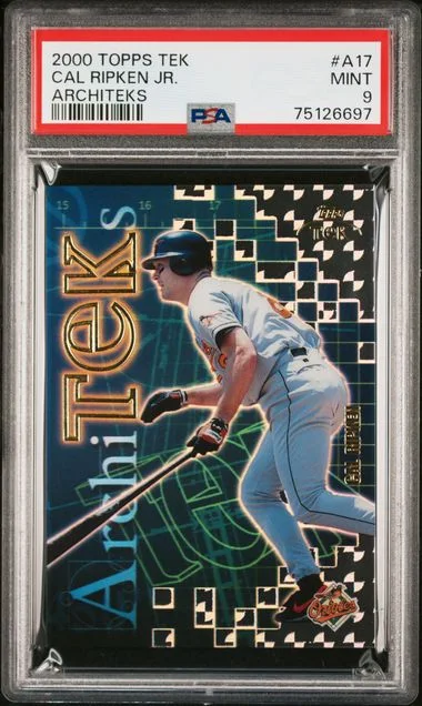 2000 Topps Cal Ripken Jr. Tek Architeks #A17 card image
