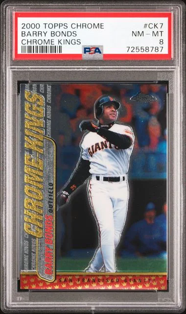 2000 Topps Chrome Barry Bonds Kings #CK7 card image