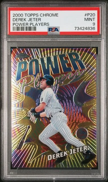 2000 Topps Chrome Derek Jeter Power Players #P20 card image