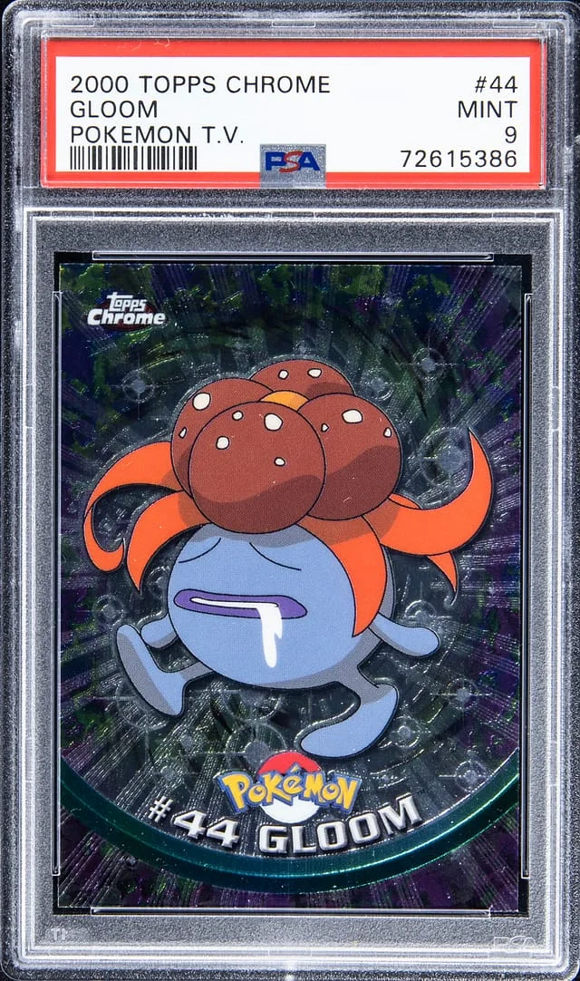2000 Topps Chrome Gloom Pokemon T.V. Spectra #44 card image