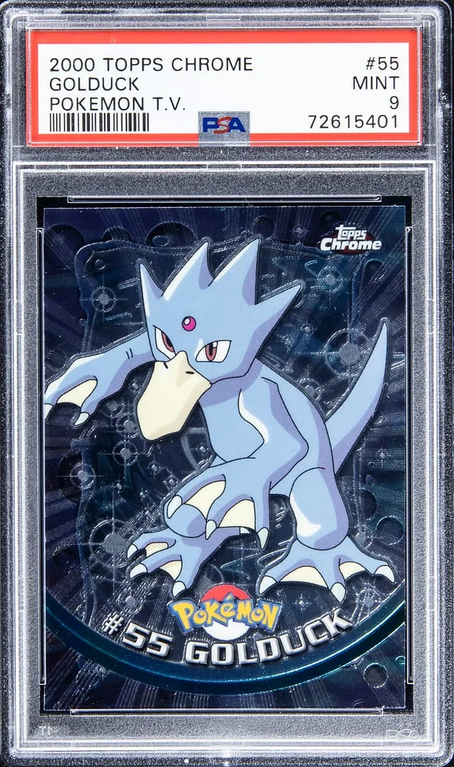 2000 Topps Chrome Golduck Pokemon T.V. #55 card image
