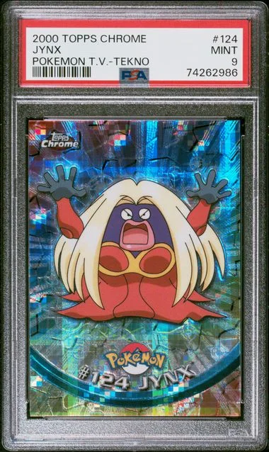 2000 Topps Chrome Jynx Pokemon T.V. #124 card image