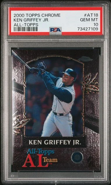 2000 Topps Chrome Ken Griffey Jr. All-Topps All-Topps #At18 card image