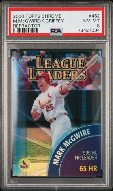 2000 Topps Chrome K.Griffey/M.Mcgwire Refractor #462 card image