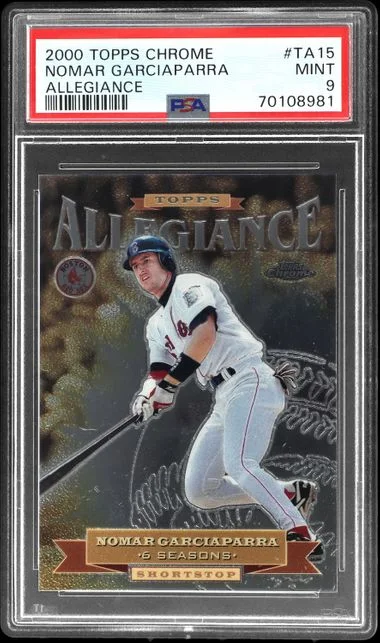 2000 Topps Chrome Nomar Garciaparra Allegiance #TA15 card image