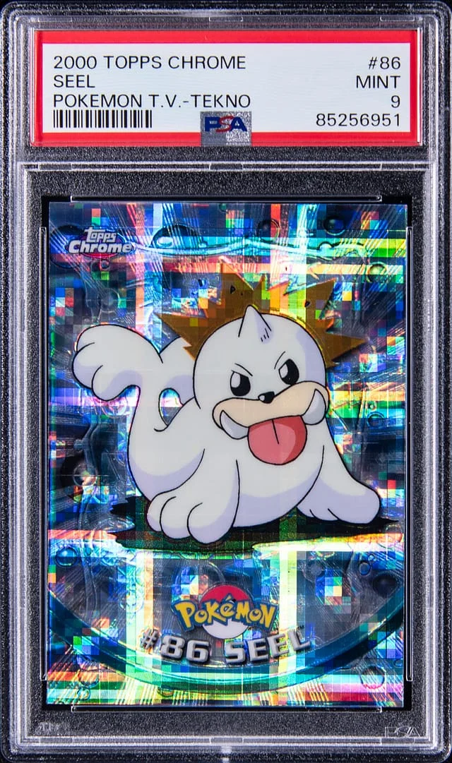 2000 Topps Chrome Seel Pokemon Series 2 Tekno #86 card image