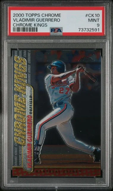 2000 Topps Chrome Vladimir Guerrero Kings #CK10 card image