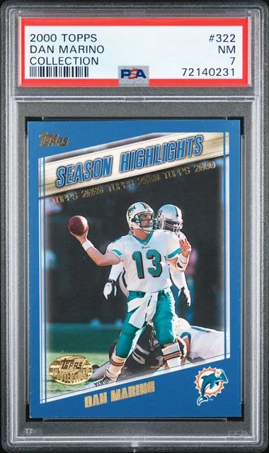 2000 Topps Dan Marino Collection #322 card image