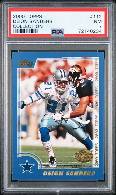 2000 Topps Deion Sanders Collection #112 card image