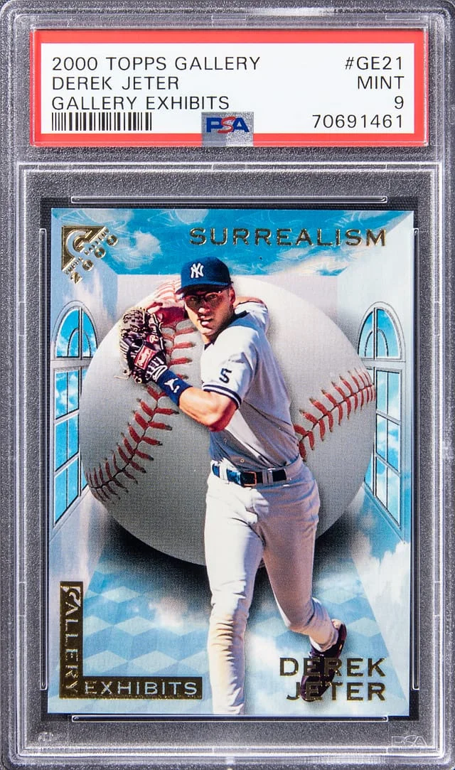 2000 Topps Derek Jeter Gallery Exhibits #GE21 card image