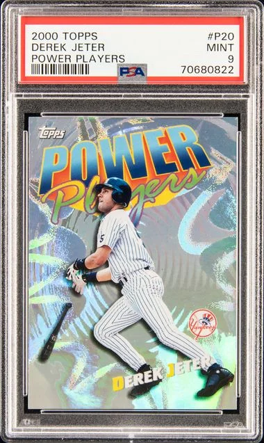 2000 Topps Derek Jeter Power Players #P20 card image