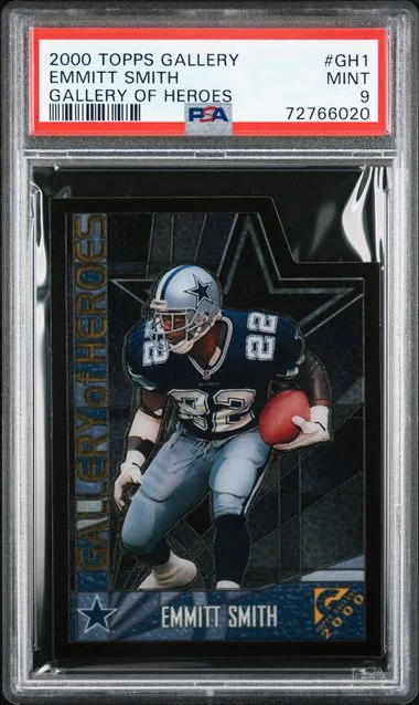 2000 Topps Emmitt Smith Gallery Of Heroes #GH1 card image