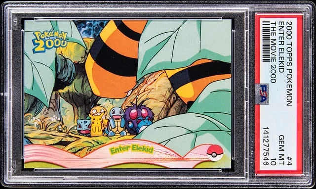 2000 Topps Enter Elekid Pokemon The Movie 2000 #4 card image