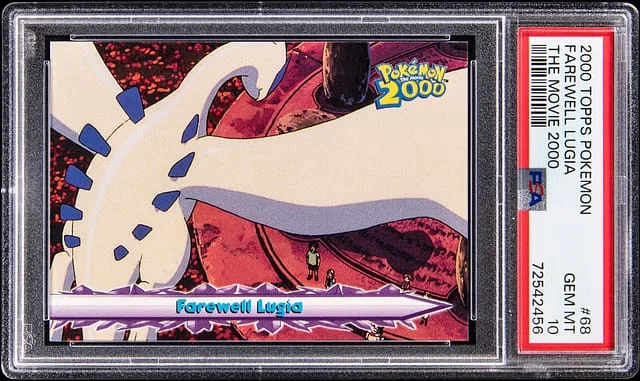2000 Topps Farewell Lugia Pokemon The Movie 2000 #68 card image