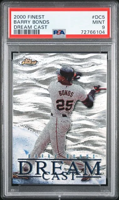 2000 Topps Finest Barry Bonds Dream Cast #DC5 card image