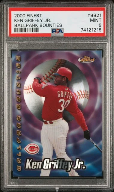 2000 Topps Finest Ken Griffey Jr. Ballpark Bounties #BB21 card image