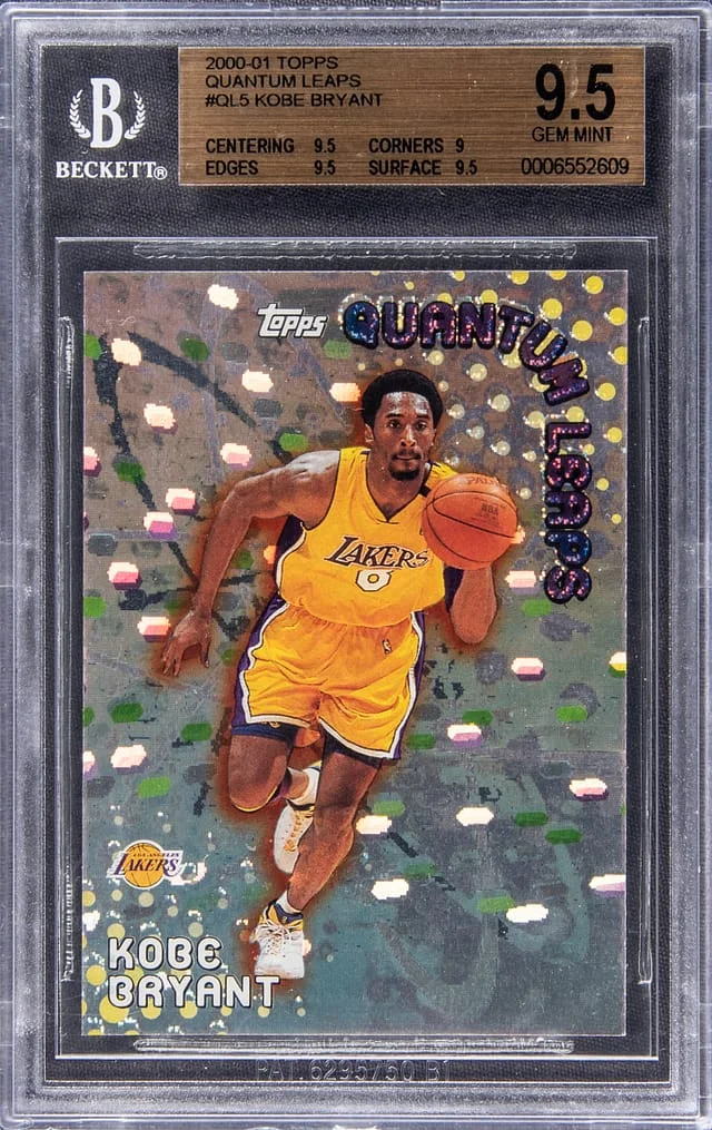 2000 Topps Finest Kobe Bryant Quantum Leaps #QL5 card image
