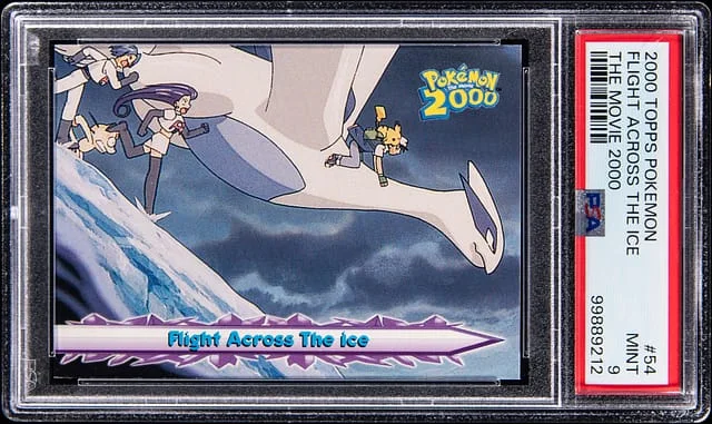 2000 Topps Flight Across The Ice Pokemon The Movie 2000 #54 card image