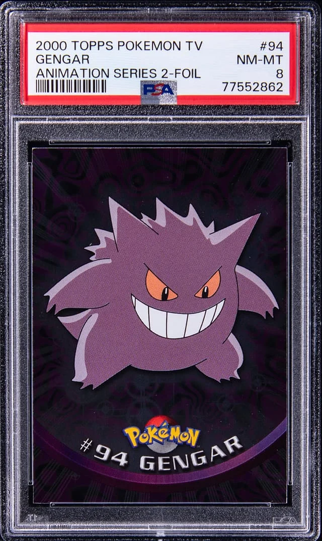 2000 Topps Gengar Pokemon Tv Animation Series 2 #94 card image