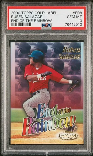 2000 Topps Gold Label Ruben Salazar End Rain End Of The Rainbow #Er8 card image