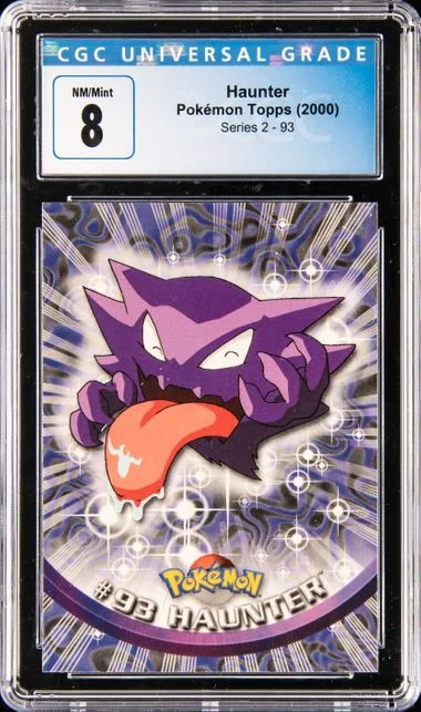 2000 Topps Haunter Pokemon TV Animation Series 2 #93 card image