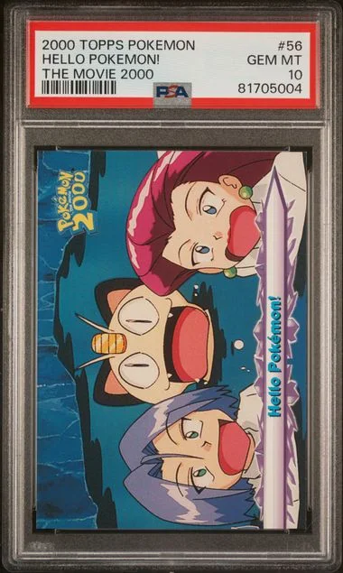 2000 Topps Hello Pokemon! Pokemon The Movie 2000 #56 card image