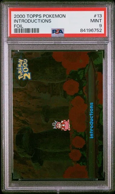 2000 Topps Introductions Pokemon The Movie 2000 Foil #13 card image