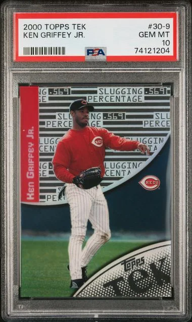 2000 Topps Ken Griffey Jr. Tek #30-9 card image