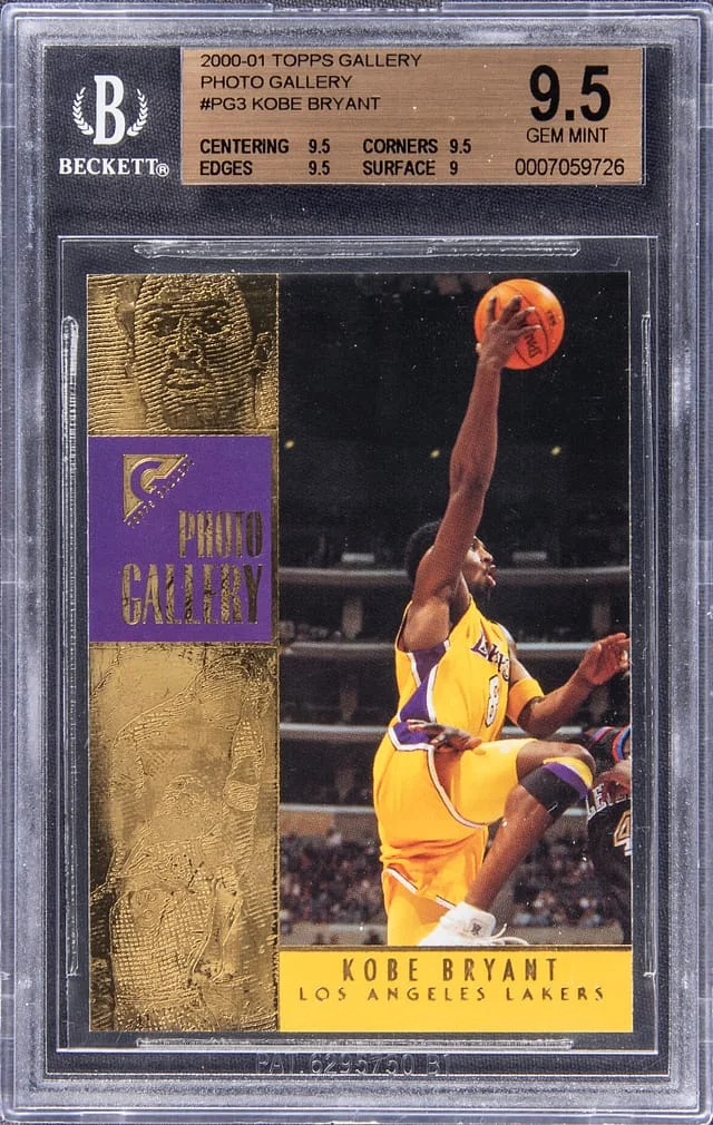 2000 Topps Kobe Bryant Gallery Photo Gallery #PG3 card image