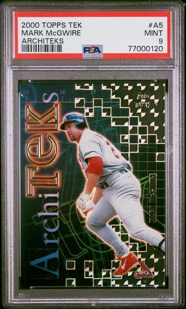 2000 Topps Mark Mcgwire Tek Architeks #A5 card image