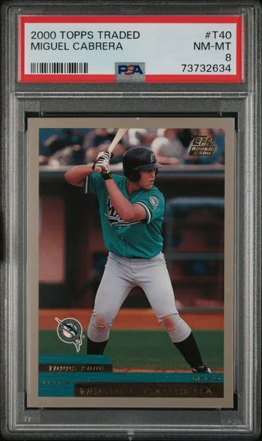 2000 Topps Miguel Cabrera #T40 card image