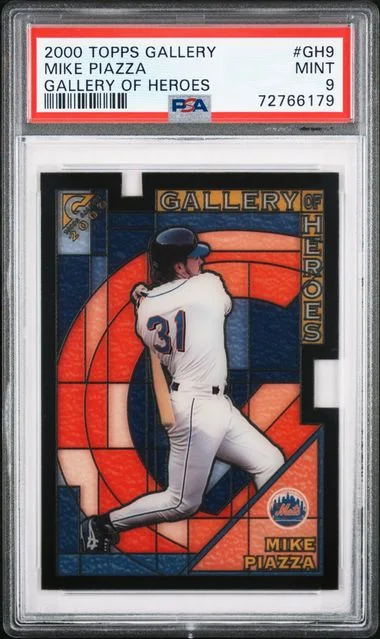 2000 Topps Mike Piazza Gallery Of Heroes #GH9 card image