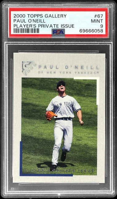 2000 Topps Paul O'Neill Gallery Player's Private Issue #67 card image