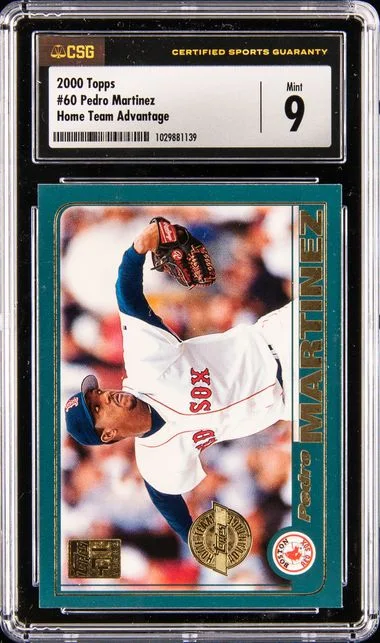 2000 Topps Pedro Martinez Home Team Advantage #60 card image