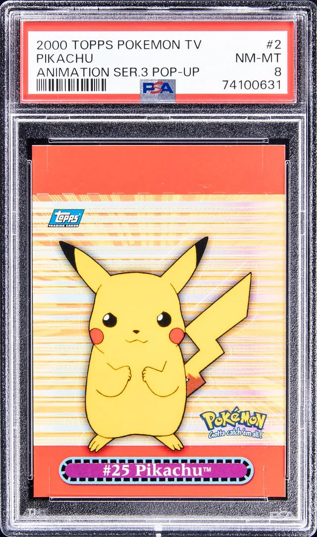 2000 Topps Pikachu Pokemon TV Animation Series 3 Pop-Up #2 card image