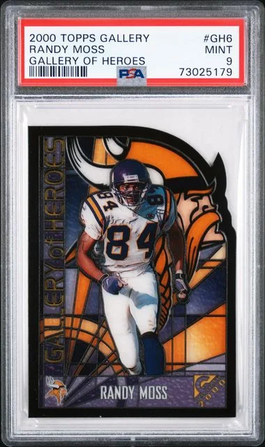 2000 Topps Randy Moss Gallery Of Heroes #GH6 card image