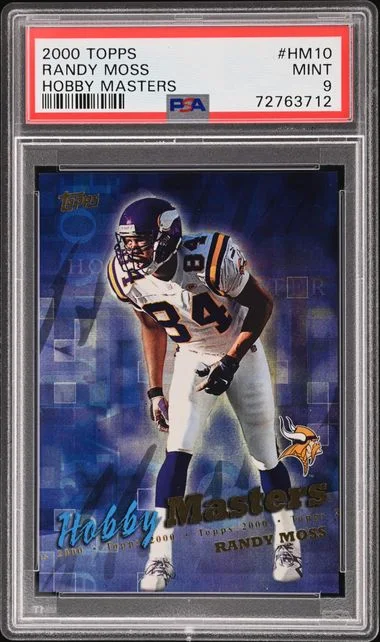 2000 Topps Randy Moss Hobby Masters #HM10 card image