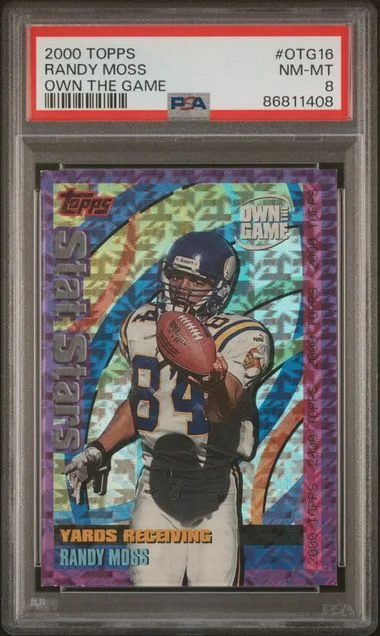 2000 Topps Randy Moss Own The Game #OTG16 card image