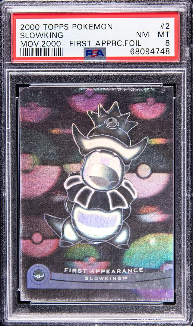 2000 Topps Slowking Pokemon Movie 2000 First Appearance Foil #2 card image