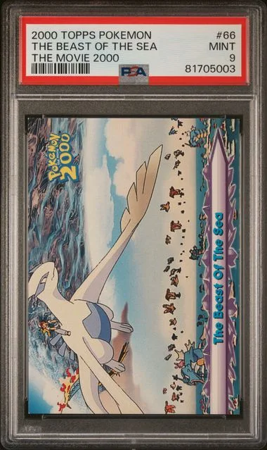 2000 Topps The Beast Of The Sea Pokemon The Movie 2000 #66 card image
