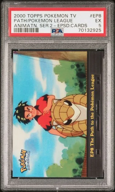 2000 Topps The Path To The Pokemon League Pokemon TV Animation Series 2 Episode Cards #EP8 card image