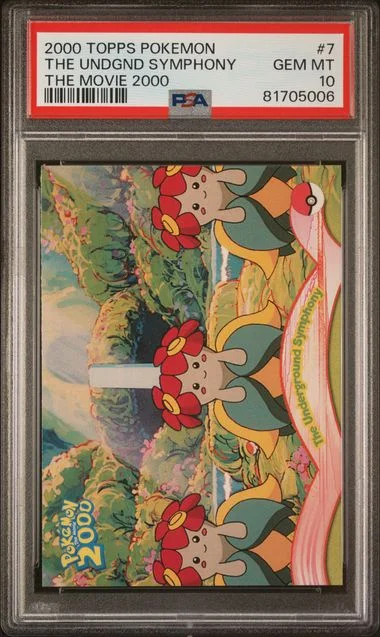 2000 Topps The Underground Symphony Pokemon The Movie 2000 #7 card image