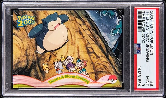 2000 Topps There's A Storm Brewing Pokemon The Movie 2000 #8 card image