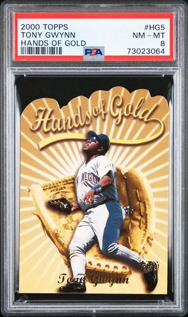 2000 Topps Tony Gwynn Hands Of Gold #HG5 card image